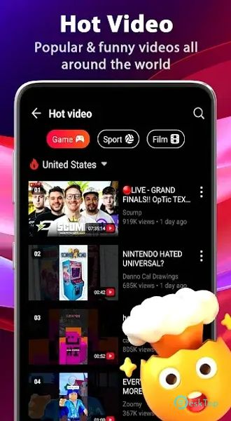 Video Player All Format-wTuber 4.9.8 APK MOD Полная бесплатная загрузка