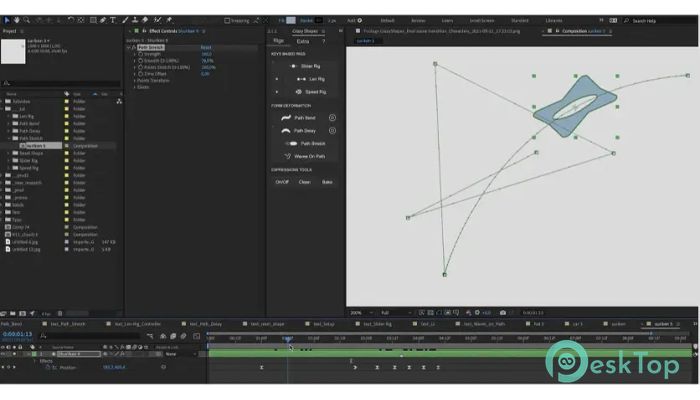 Télécharger Aescripts Crazy Shapes  1.1.5 for After Effects Gratuitement Activé Complètement