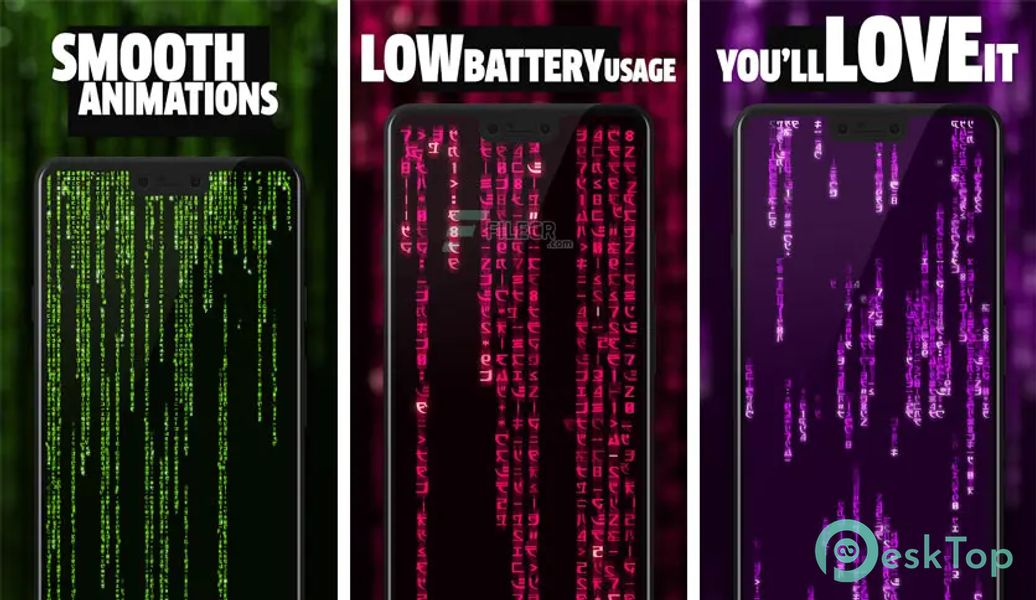 Télécharger Matrix Code - Live Wallpaper 2.0 APK MOD Gratuitement et Complet