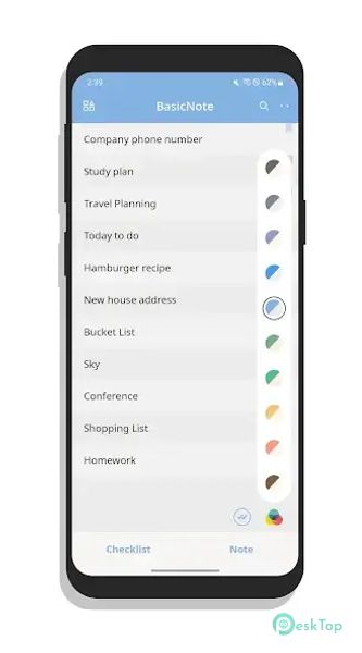 BasicNote: Notes & Notepad 2.5.7 APK MOD Descarga gratuita completa