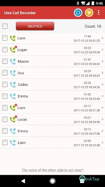 Call Recorder 1.2.14 APK MOD Unlocked (Full) Free Download