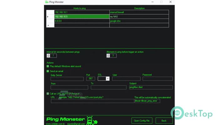  تحميل برنامج Ping Monster 1.9 برابط مباشر