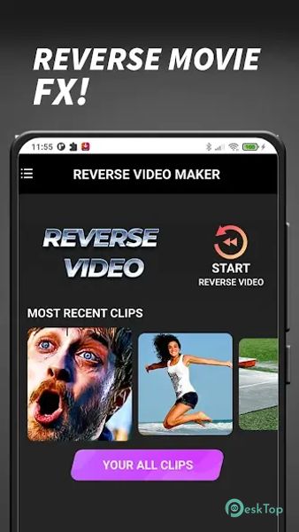 reverse video maker 1.2.2 APK MOD Unlocked (Full) Free Download