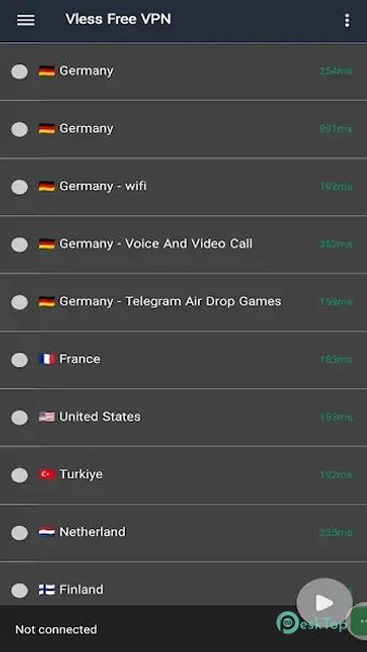 Vless VPN 1.10.25 APK MOD تحميل مجاني كامل