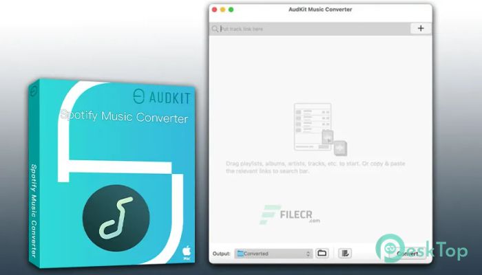 AudKit SpotiLab Music Converter 2.0.4 Mac İçin Ücretsiz İndir