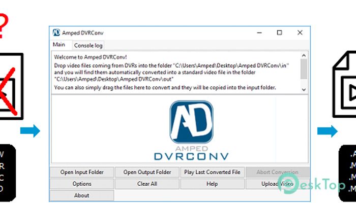Download Amped DVRConv 2020 Buid 18959 Free Full Activated