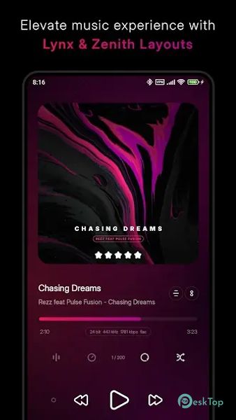 Proxima - Poweramp Skin 2.7.4 APK MOD Полная бесплатная загрузка