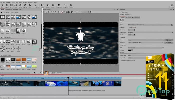 Скачать AquaSoft SlideShow Ultimate 13.2.09 полная версия активирована бесплатно