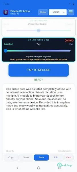 Private Dictation: Offline AI 3.2.4 APK MOD 完整免费下载