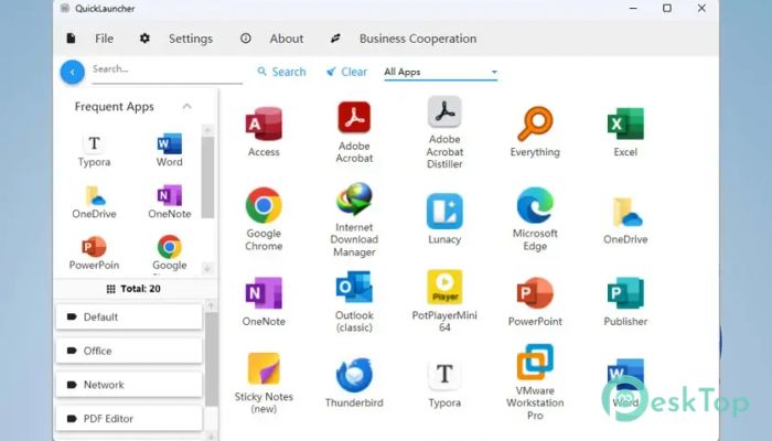 Télécharger QuickLauncher 1.0.0 Gratuitement Activé Complètement
