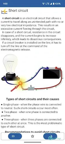 Electricians' Handbook: Manual 2.1.0 APK MOD Полная бесплатная загрузка