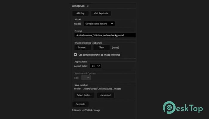 Download Aescripts - aiImageGen 1.3 Free Full Activated