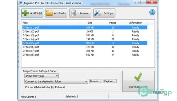 Télécharger Mgosoft PDF To JPEG Converter  13.0.1 Gratuitement Activé Complètement
