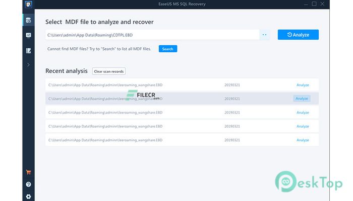 Download EaseUS MS SQL Recovery Pro 10.2.0.0 Free Full Activated