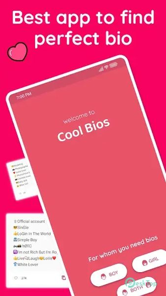 Cool Bio Quotes Ideas 2.8.2.2 APK MOD Descarga gratuita completa