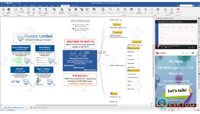 Download MAP for MindManager  4.2.7572 Free Full Activated