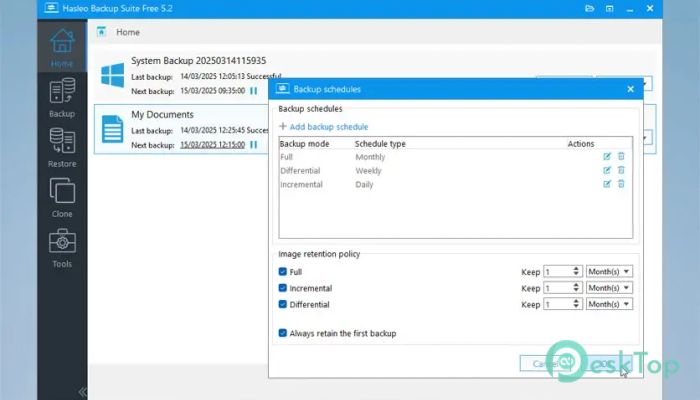 Скачать Hasleo Backup Suite Free 5.8.2 полная версия активирована бесплатно
