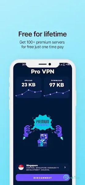 The Pro VPN-Pay Once For Life 1.1.0 APK MOD Полная бесплатная загрузка