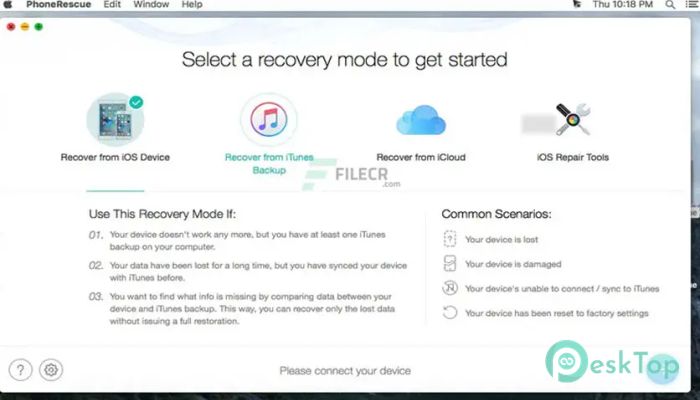 Descargar PhoneRescue for iOS 4.3.0.20241106 Gratis para Mac