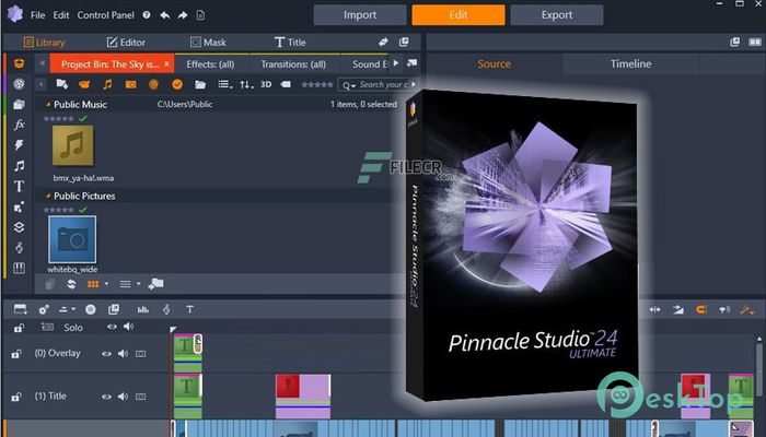  تحميل برنامج Pinnacle Studio Ultimate 25.0.2.276 برابط مباشر