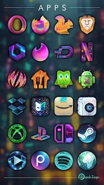 SYNTH Icon Pack 2.4.0 APK MOD Descarga gratuita completa