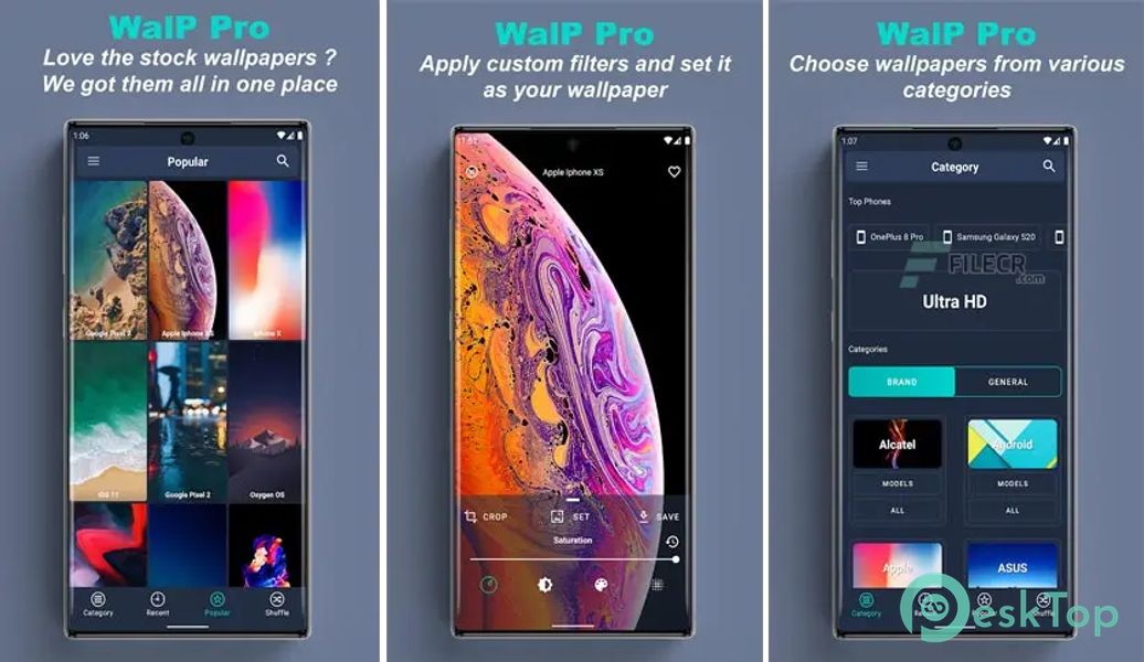 WalP - Stock HD Wallpapers 7.3.1.4 APK MOD Descarga gratuita completa