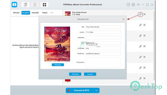 Download PDFMate eBook Converter Professional 1.1.1 Free Full Activated