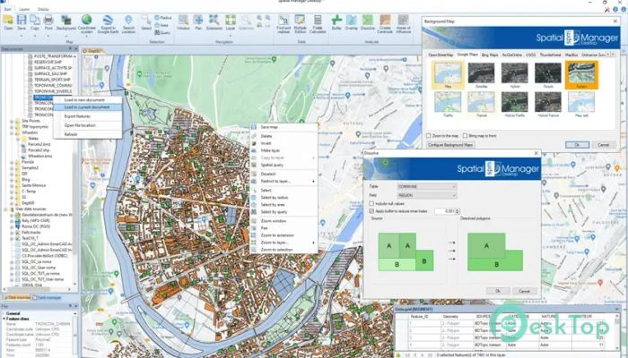 Opencartis Spatial Manager Desktop 9.2.1.16231 Tam Sürüm Aktif Edilmiş Ücretsiz İndir