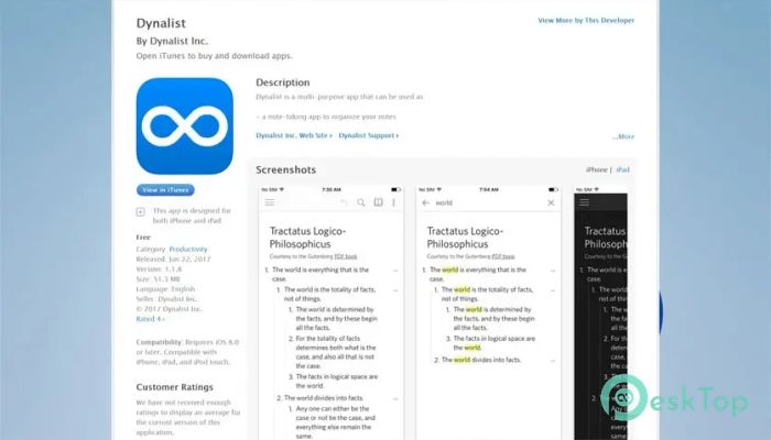 Télécharger Dynalist 1.0 Gratuitement Activé Complètement