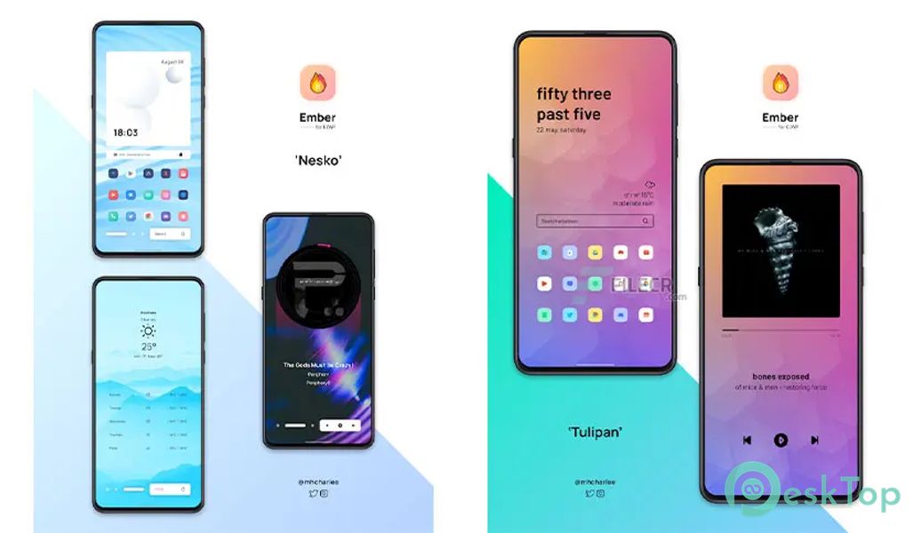 Ember for KLWP v2021.Aug.08.18 APK MOD Descarga gratuita completa