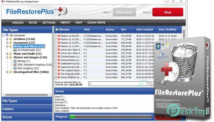 تحميل برنامج FileRestorePlus 3.0.20.1104 برابط مباشر