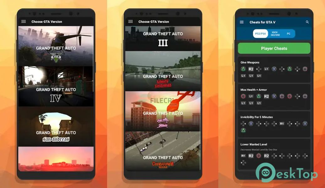 Cheats for all GTA 8.5.4 APK MOD Tam Ücretsiz İndir