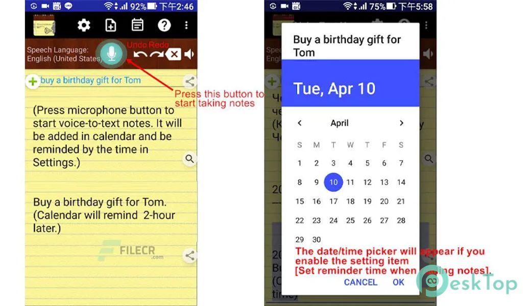 Voice Notes (Pro) 5.1.98 APK MOD تحميل مجاني كامل