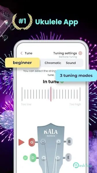 Kala: Learn Ukulele & Tuner 3.8.2 APK MOD 完整免费下载