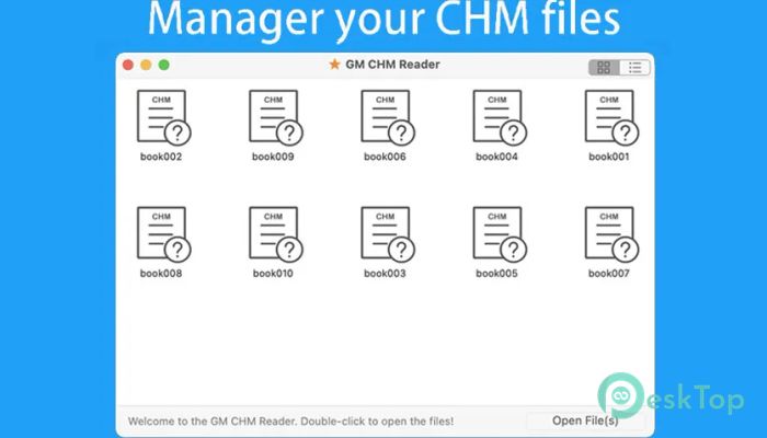 Descargar GM CHM Reader Pro 2.0.0 Gratis para Mac