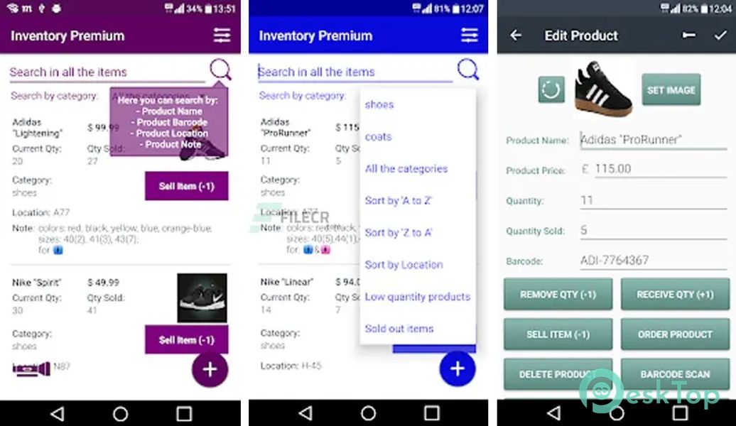 Inventory Management Premium 1.65 APK MOD Tam Ücretsiz İndir