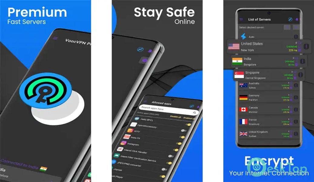 VoocVPN Pro – Fastest & Secure