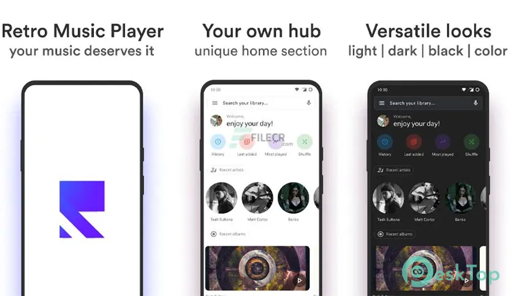 Retro Music Player MP3 Player 6.3.0 APK MOD 完整免费下载