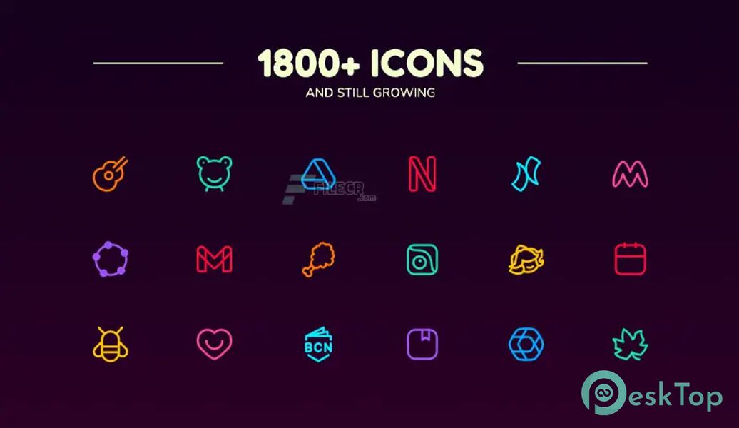 Noodlelines Icon Pack v2.2.6 APK MOD Descarga gratuita completa