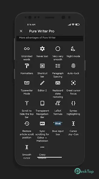 Pure Writer - Writing & Notes 25.6.6 APK MOD フル無料ダウンロード
