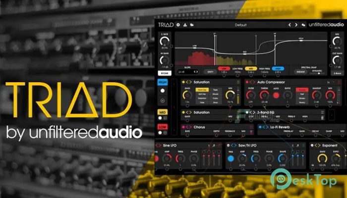 Unfiltered Audio TRIAD v1.3.3 Tam Sürüm Aktif Edilmiş Ücretsiz İndir