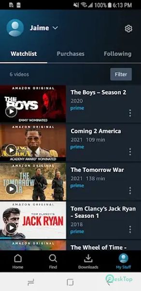 Amazon Prime Video 3.0.980.1450 APK MOD フル無料ダウンロード