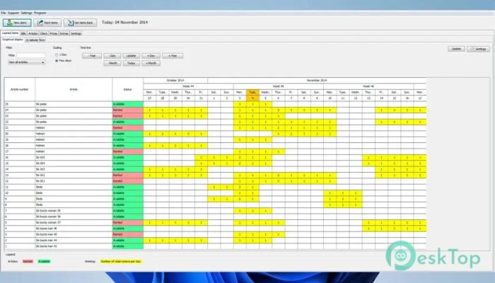 Télécharger Goods Rental System 2.01.17 Gratuitement Activé Complètement