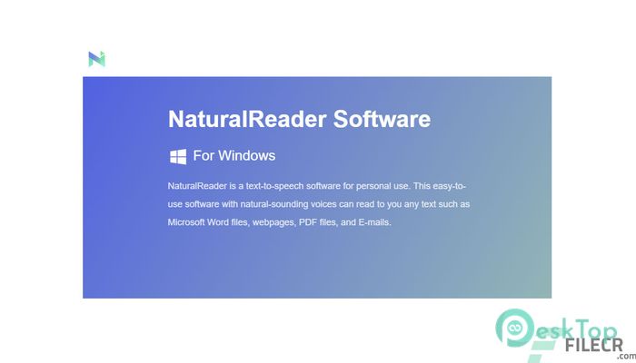 Download NaturalReader Professional 16.1.2 Free Full Activated
