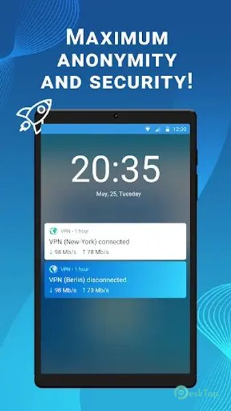 VPN - fast proxy + secure 2.7.0 APK MOD تحميل مجاني كامل