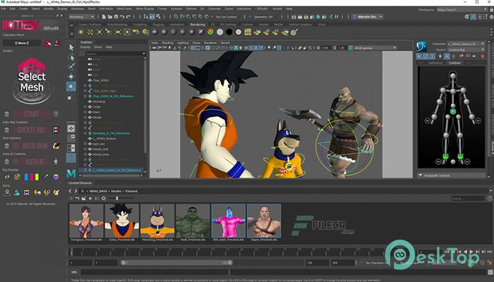Download IKMAX for Maya 1.52 Free Full Activated