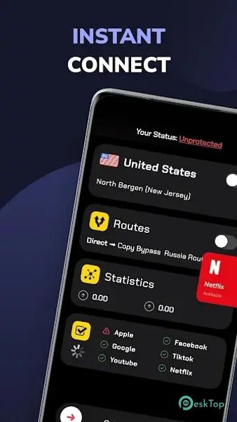 V2App: Decentralized V2Ray VPN 2.0 APK MOD تحميل مجاني كامل