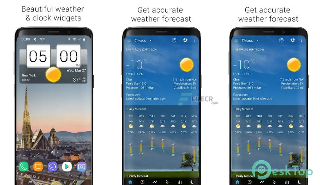 Sense flip clock & weather Pro 6.20.0 APK MOD Полная бесплатная загрузка