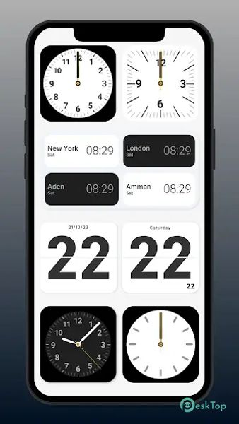 Flip Clock: World Clock 1.4.6.3 APK MOD Полная бесплатная загрузка