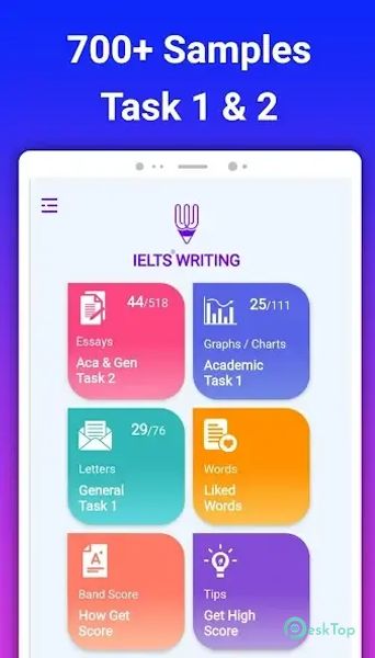 IELTS Writing : Essays & Test 2.9 APK MOD Tam Ücretsiz İndir